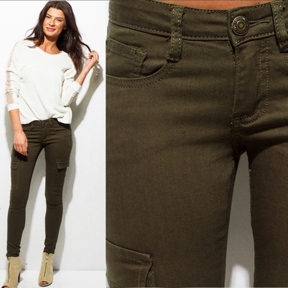 Olive Skinny Jean! - Picture 5 of 7